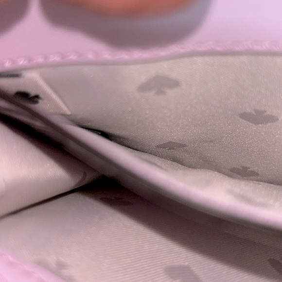 Kate Spade ♠️ NWT Pink Parrots Flock Party Large Continental Zip Around … - Picture 10 of 13